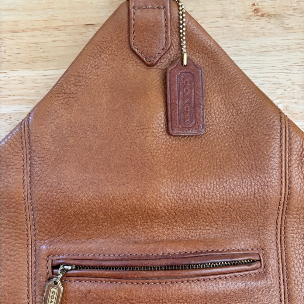 Coach Leather Backpack Shoulder Bag in Brown - Picture 4 of 6